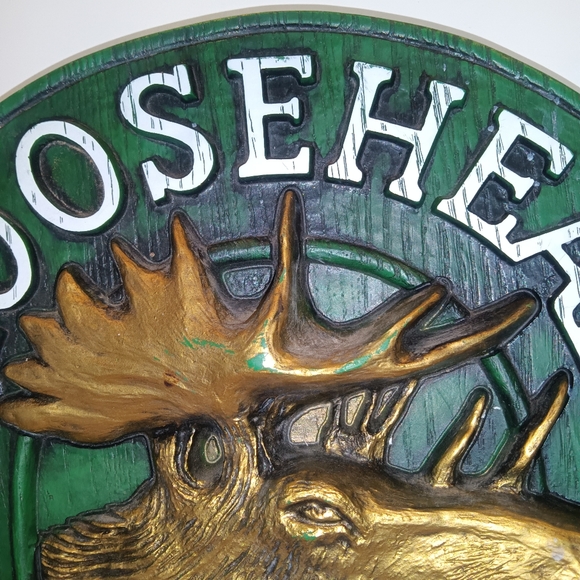 Moosehead Canadian Lager Beer Sign - Picture 2 of 7